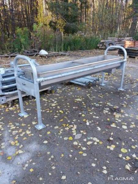 Групповые поилки из нержавеющей стали с подогревом