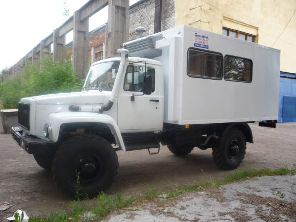 Грузовик с фургоном Газ, Камаз, Урал, Зил