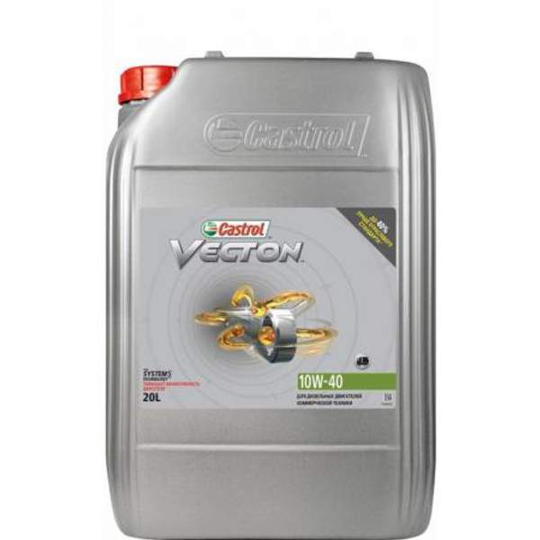 Грузовое масло Castrol VECTON 10W-40 Канистра 20л