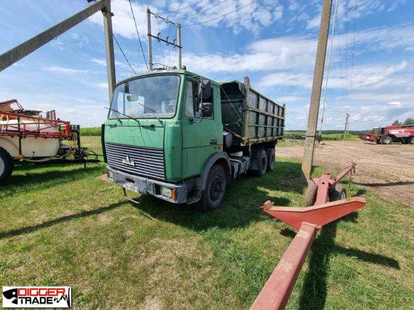 Грузовой самосвал MAZ 551605 с прицепом MAZ, 2006г.в.