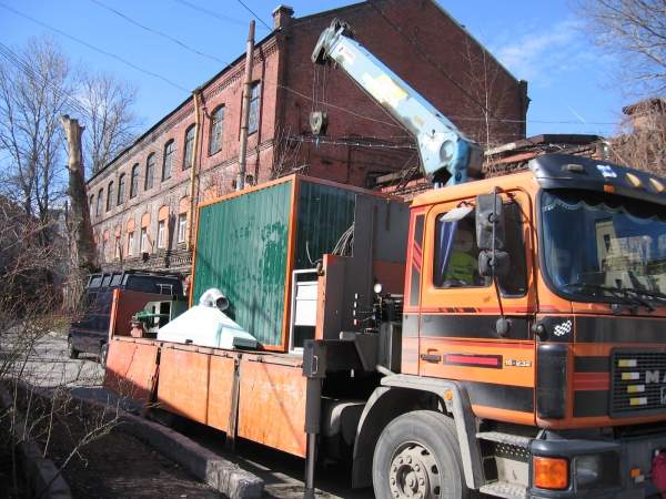 Грузовые перевозки манипулятором Санкт-Петербург
