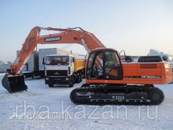 Гусеничные экскаваторы Doosan DX300LCA