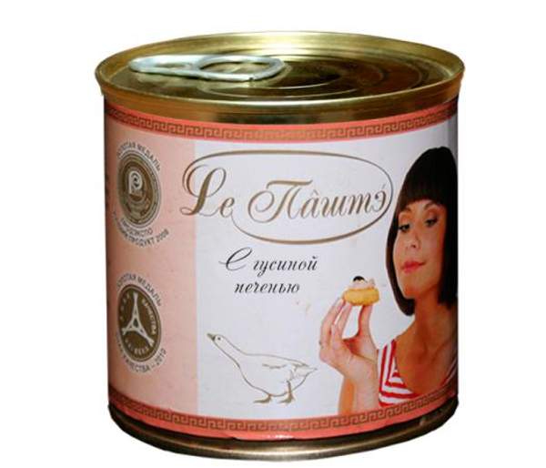 Гусиный паштет Le Паштэ Золотая (250 гр.)