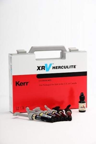 Herculite XRV Геркулайт Кастом Кит - шпр. 6х5 г,гель 3 мл, бонд 5 мл, аппликаторы (Kerr)