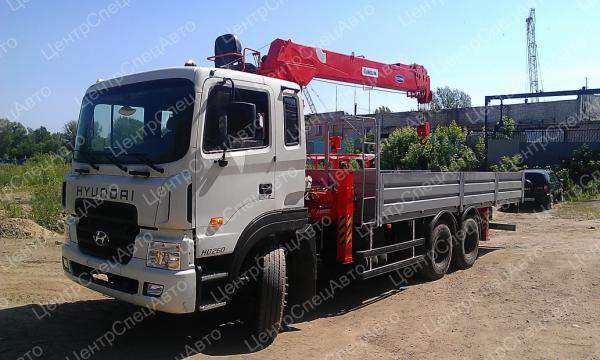 Hyundai HD 260 с КМУ Kanglim 2056