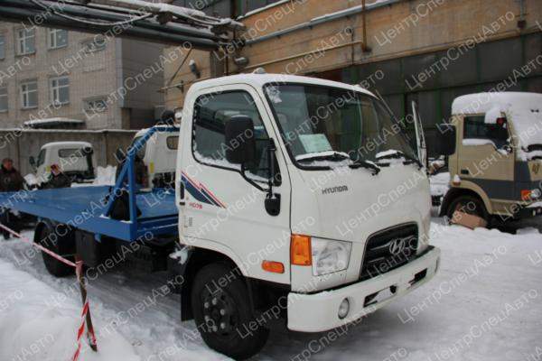 Hyundai HD 78 Эвакуатор сдвижная платформа1