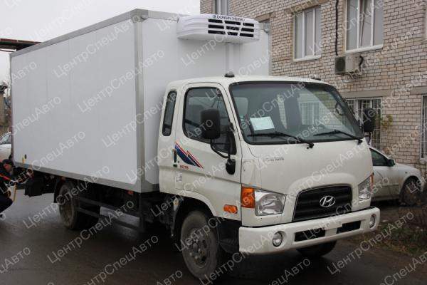 Hyundai HD 78 Рефрижератор ХОУ Dongin Termo и гидробортом