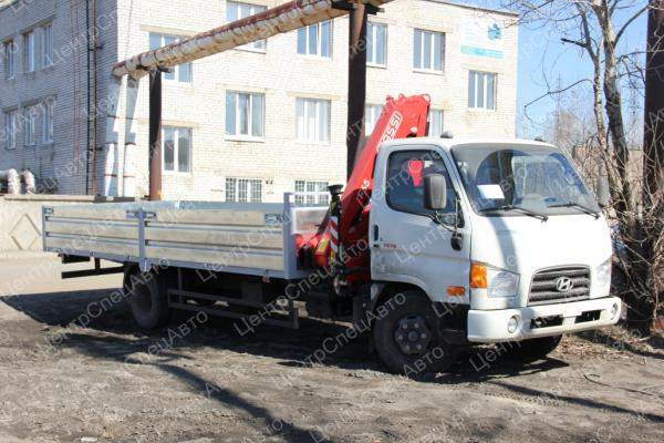 Hyundai HD 78 с КМУ Fassi 65.22
