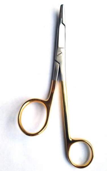 Иглодержатель-ножницы GILLIES прямой