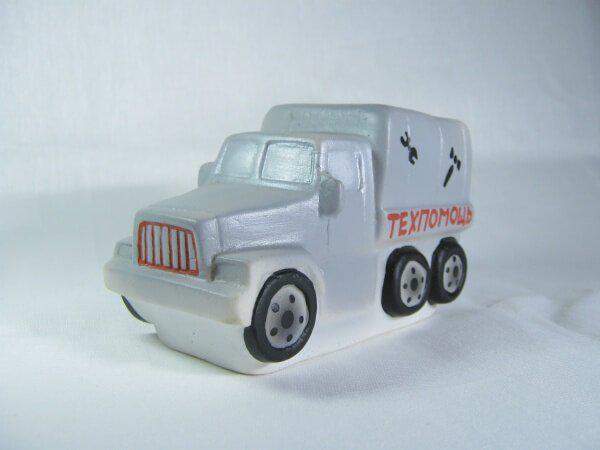 Игрушка из резины Машина техпомощь
