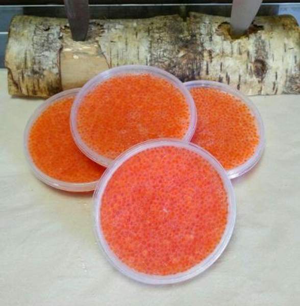 Икра форели слабосоленая без консерванта 180 гр.