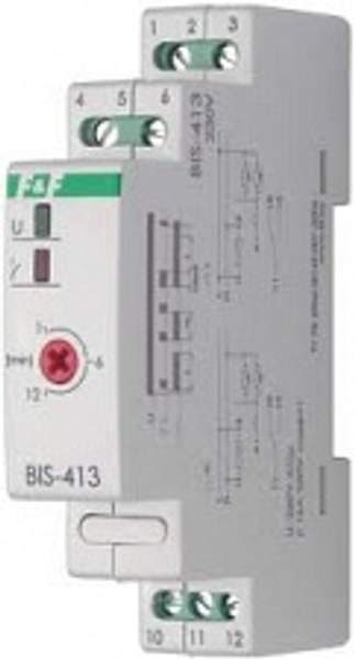 Импульсное реле с лестничным автоматом (таймером) BIS-413