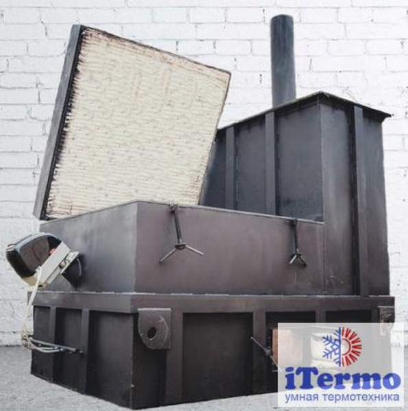Инсинераторы ЭКО-100 / до 150 кг/ 1800*900*1350 мм/ 2500 кг газ