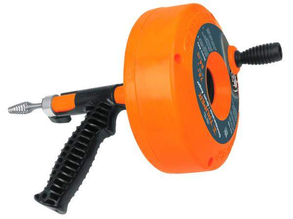 Инструмент для прочистки труб со стальным сердечником, удобные ручки, стальной провод,для работы с малыми и средними трубами DECA-25X