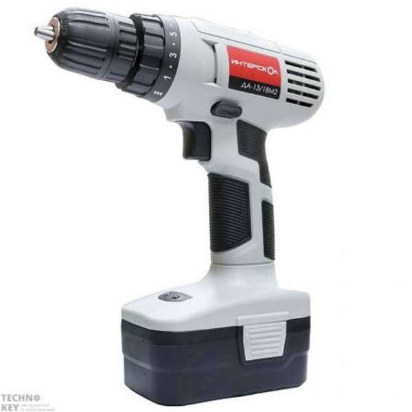 ИНТЕРСКОЛ ДА-13/18М2 акк. дрель-шуруп 218.0.2.00
