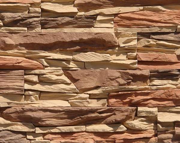 Искусственный камень Leonardo Stone "Леонардо" цвет: 880, плоский элемент, м2