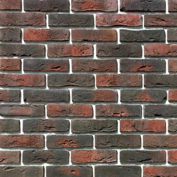 Искусственный камень White Hills "Лондон Брик" арт.301-40, плоский элемент, м2