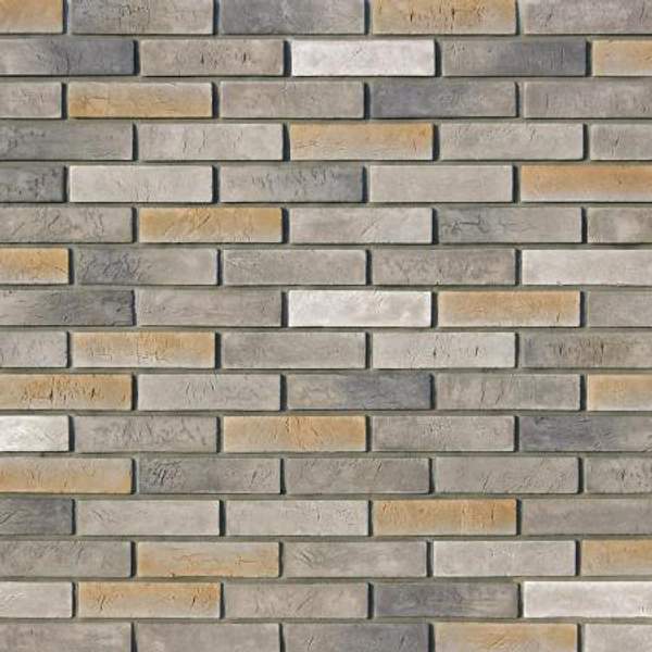 Искусственный камень White Hills "Терамо брик" арт.350-80, плоский элемент, м2