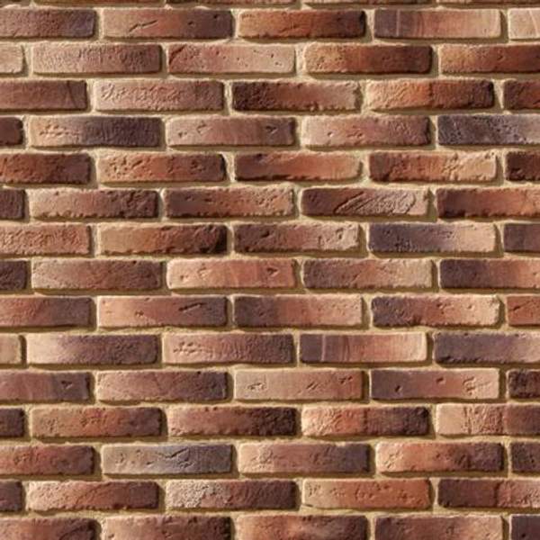 Искусственный камень White Hills "Йорк брик" арт.338-40, плоский элемент, м2