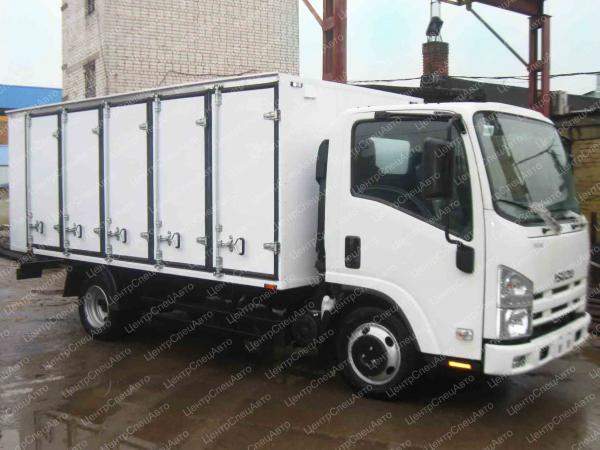 Isuzu NMR85H Хлебный фургон, 140 лотков, 5-ти дверный