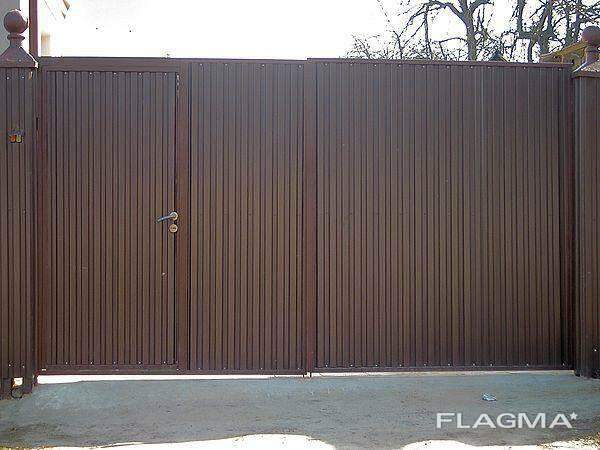 Изготовим ворота,распашные,въездные