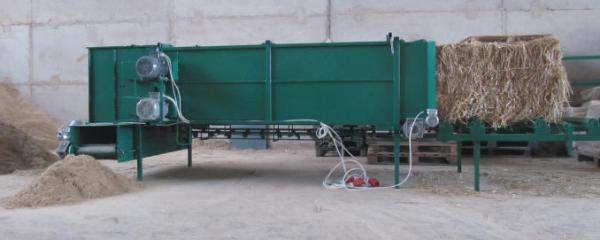 Измельчители рулонов (тюков) соломы