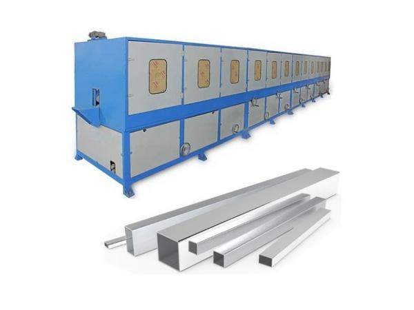 JZ-P2008-4M Станок для полировки металлического квадратного профиля из нержавеющей стали. 12 головок.