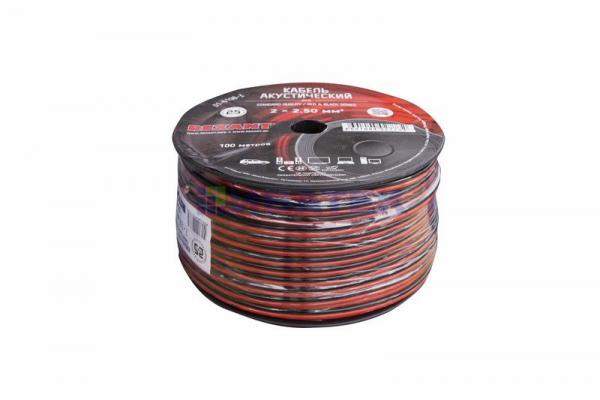 Кабель акустический 2х2.5 мм? (красно-черный) Rexant