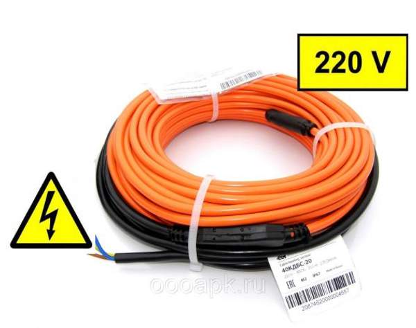 Кабель КДБС 97 метров для прогрева бетона