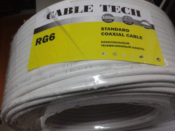 Кабель RG-6U 75 Ом Proconnekt 01-2205 (09мм ст/ме)