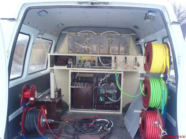 Кабельная электролаборатория для испытания сшитого полиэтилена КАЭЛП