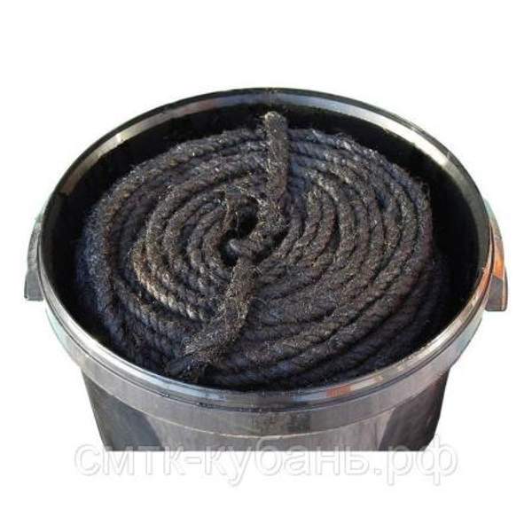 Каболка смоляная канализационная 8мм (20кг) ТУ 8122-001-20617122-2013