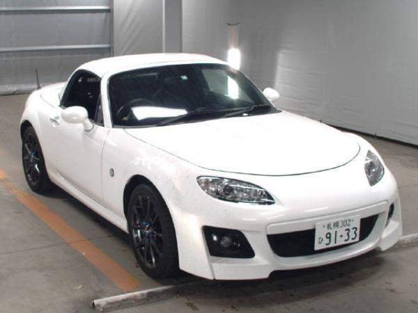 Кабриолет родстер 3 поколение MAZDA ROADSTER кузов NCEC год выпуска 2014 пробег 24 тыс км цвет белый