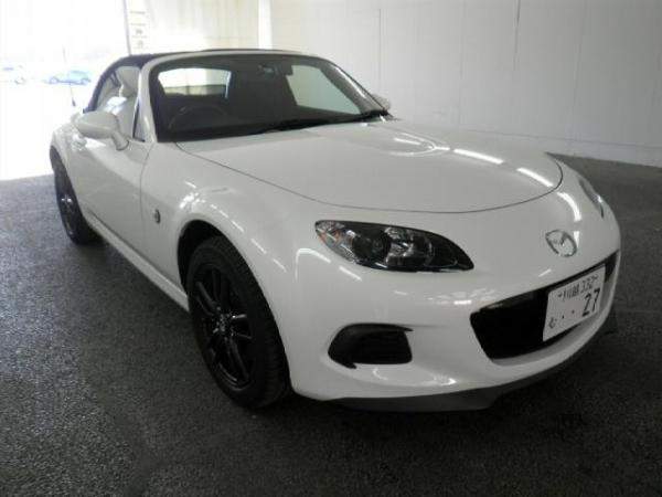 Кабриолет родстер 3 поколение MAZDA ROADSTER кузов NCEC год выпуска 2014 пробег 27 тыс км цвет белый жемчуг