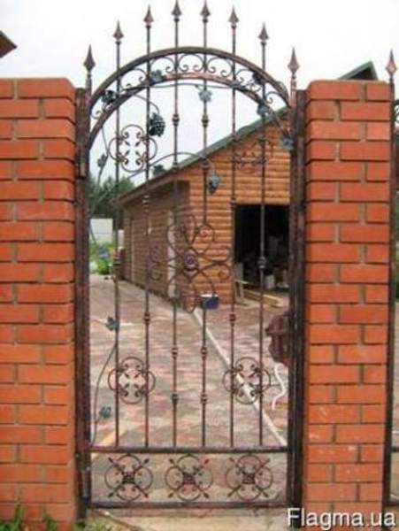 Калитка с профнастила