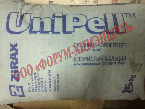 Кальций хлористый меш.25кг. тех.