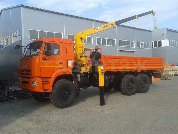 Камаз 43118 с анипулятором соосан 513