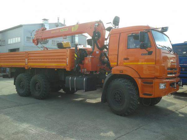 Камаз 43118 с манипулятором 7 тонн
