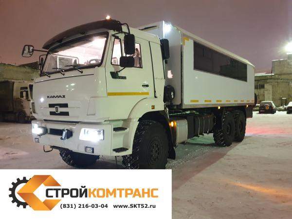 КАМАЗ-43118 Вахтовый автобус кунгового типа (северное исполнение)
