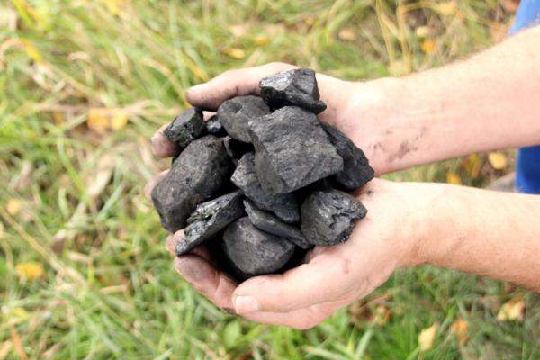 Каменный уголь марки ДПК («длиннопламенный плитный крупный»), фракция 50-200 мм.