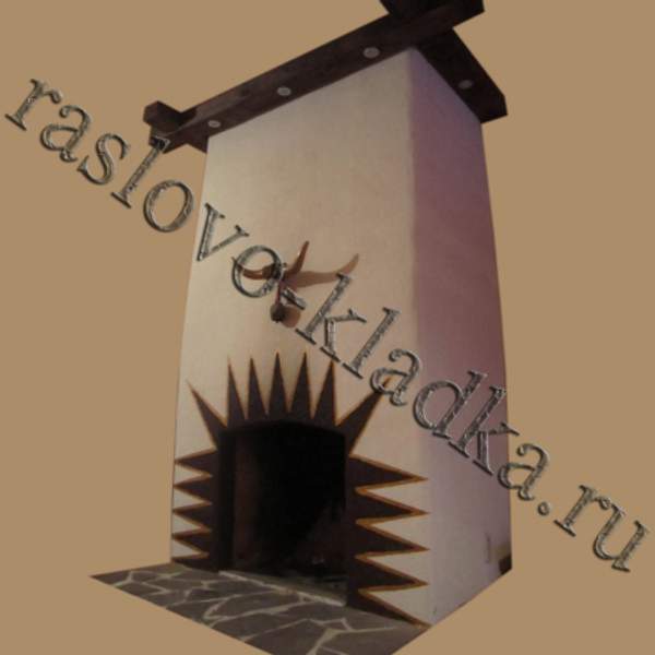 Камин оригинальный 01