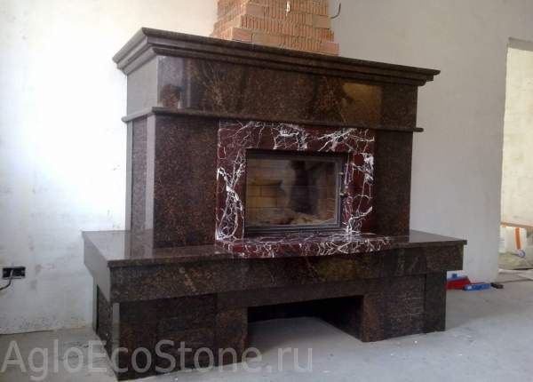 Камины из гранита