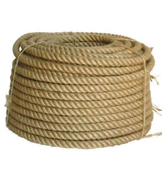 Канат джутовый. д: 26 мм. дл.60 м.