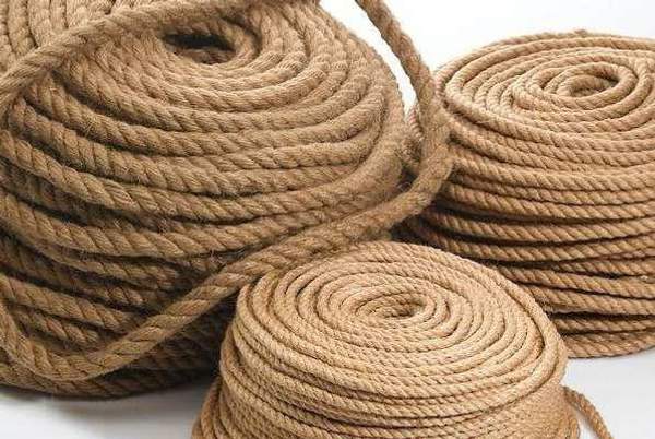 Канат джутовый д.28 мм, L- 60 м.