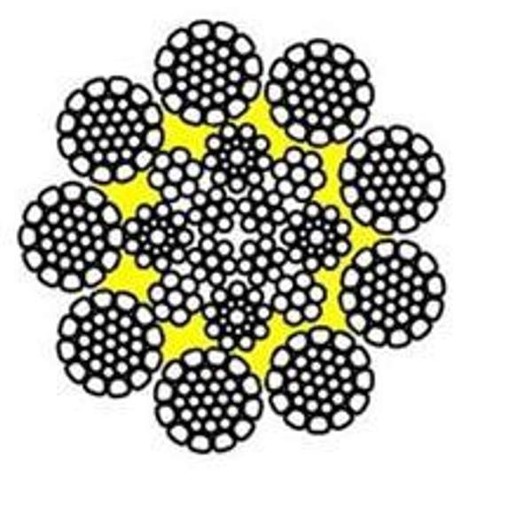 Канат импортный многопрядный для импортных кранов, манипуляторов