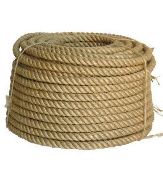 Канат из джута для сруба. д.20 мм, дл. 125 м