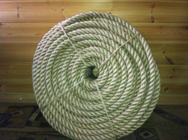 Канат льняной от 12 до 20мм.