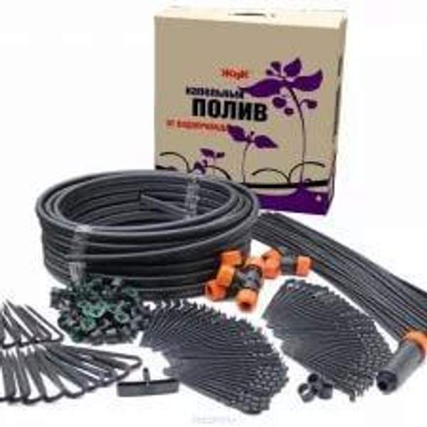 Капельный полив "Жук" от водопровода с таймером