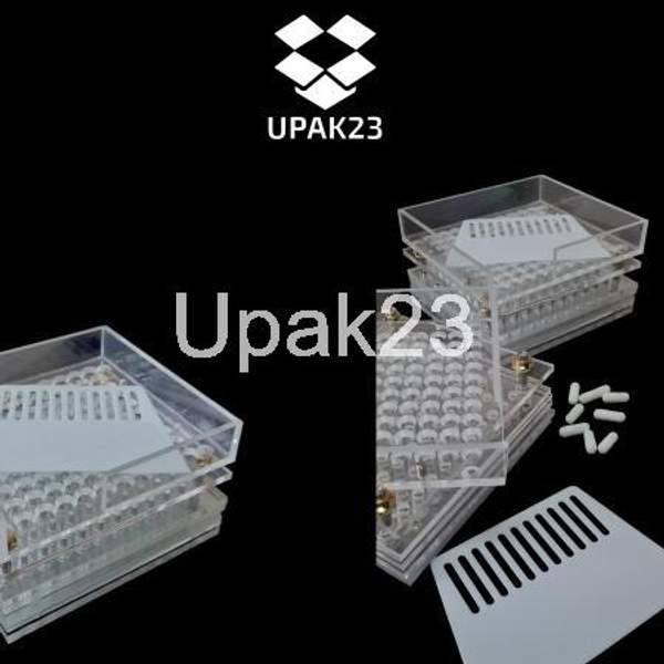 Капсулятор ручной на 100 шт. (оргстекло)