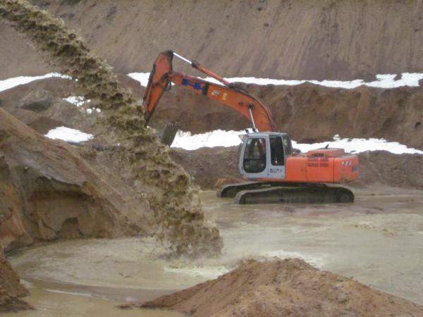 Карьер «16 км». Разметелево. Намывной песок на самовывоз.